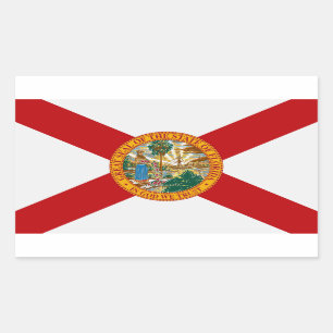 Sticker drapeau de l'État de Floride