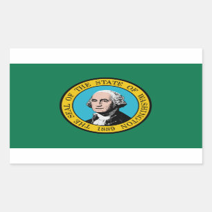 Sticker Drapeau de l'État de Washington