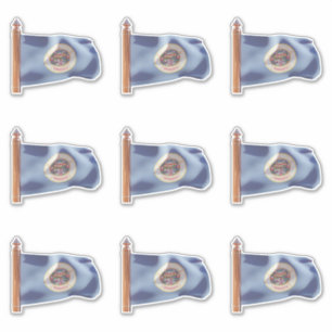 Sticker Drapeau de l'État du Minnesota (sortant)