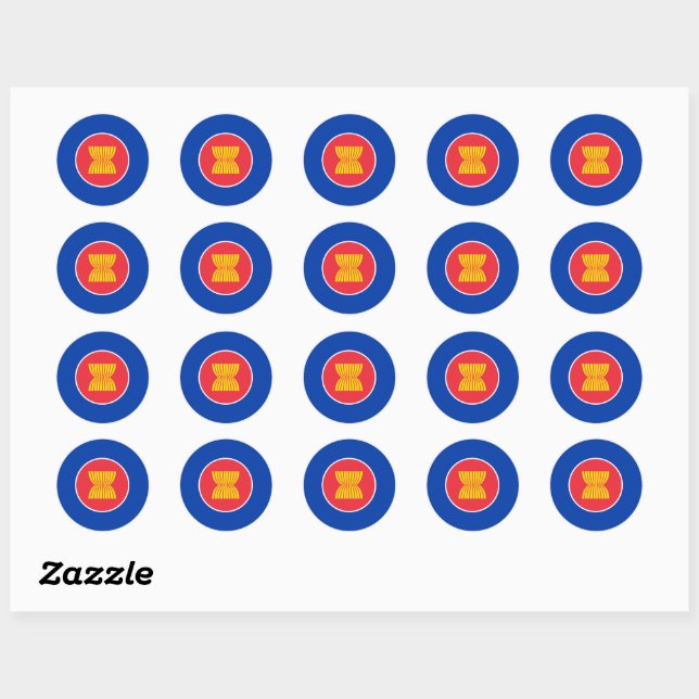 Sticker drapeau de l'océan (Feuille)