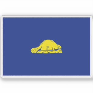 Sticker Drapeau de l'Oregon