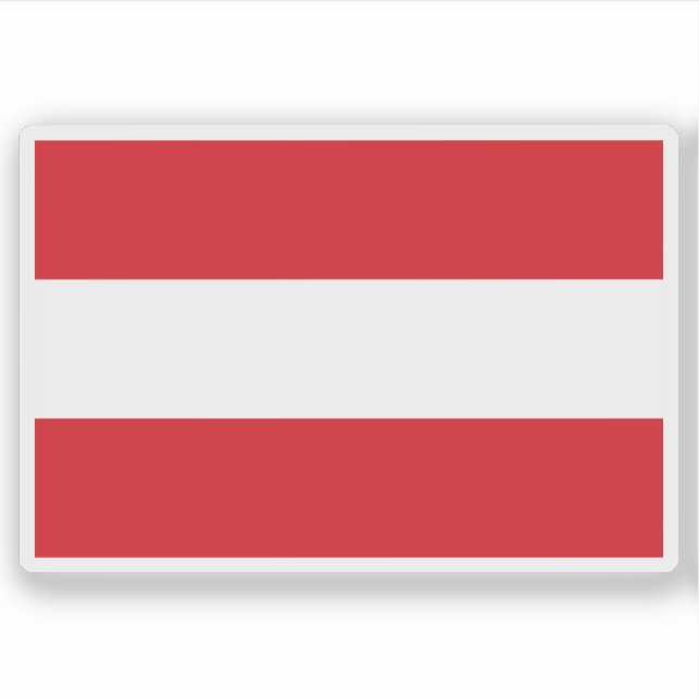 Sticker Drapeau de Louvain, Belgique (Devant)