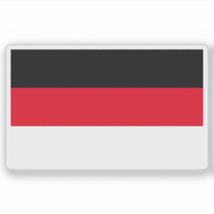 Sticker Drapeau de Memmingen, Allemagne