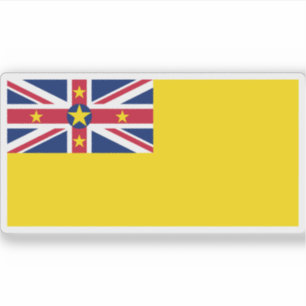 Sticker Drapeau de Niue, Nouvelle-Zélande