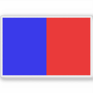 Sticker Drapeau de Petite-Synthe, Nord