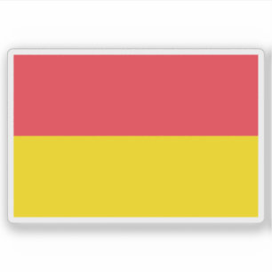 Sticker Drapeau de Pretoria, République d'Afrique du Sud