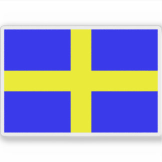 Sticker Drapeau de Toulon, France