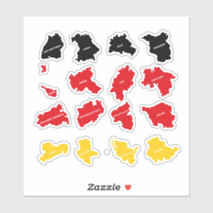 Sticker Drapeau des États allemands