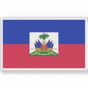Sticker Drapeau d'Haïti
