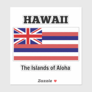 Sticker Drapeau d'Hawaï