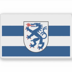 Sticker Drapeau d'Ingolstadt
