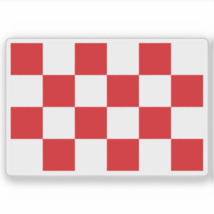 Sticker Drapeau du Brabant du Nord, Pays-Bas