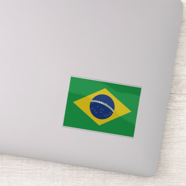 Sticker Drapeau du Brésil (Détail)