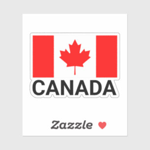 Sticker Drapeau du Canada Drapeau canadien , drapeau canad