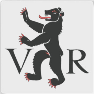 Sticker Drapeau du canton d'Appenzell Ausserrhoden, Suisse