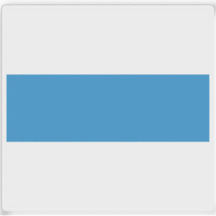 Sticker Drapeau du canton de Zoug, Suisse