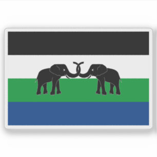 Sticker Drapeau du Caprivi oriental, République d'Afrique