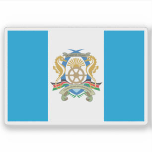 Sticker Drapeau du comté de Mombasa, République du Kenya