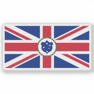 Sticker Drapeau du gouverneur de Victoria (1870-1877), Aus