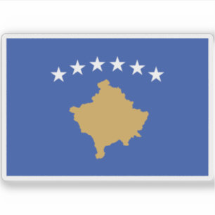 Sticker Drapeau du Kosovo