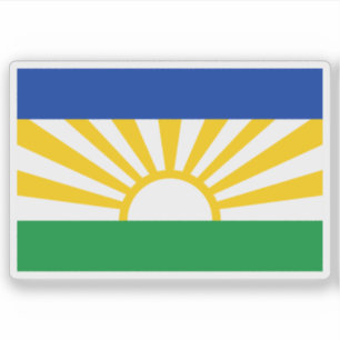 Sticker Drapeau du Lebowa, République d'Afrique du Sud
