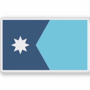 Sticker Drapeau du Minnesota