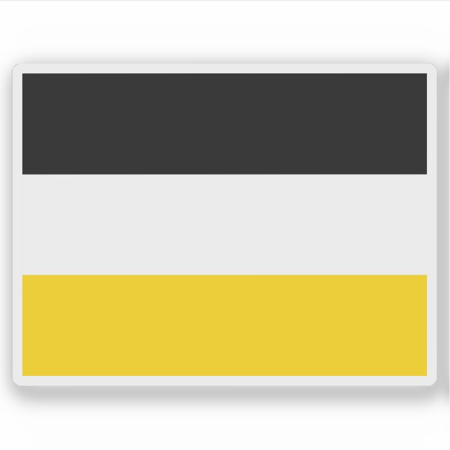 Sticker Drapeau du peuple garifuna (Devant)