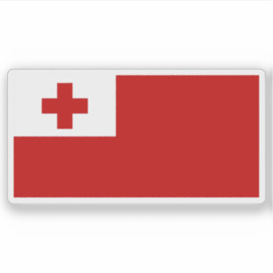 Sticker Drapeau du Royaume des Tonga