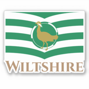 Sticker Drapeau du Wiltshire - ANGLETERRE