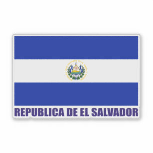 Sticker Drapeau El Salvador