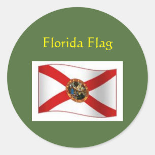 Sticker Drapeau Floride