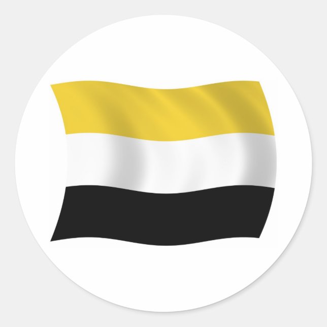 Sticker Drapeau Garifuna (Devant)