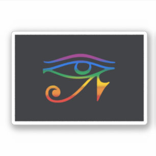 Sticker Drapeau Gay Goth Pride