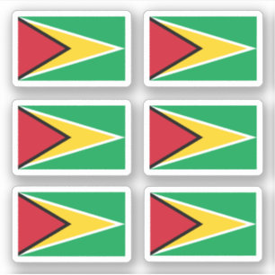 Sticker Drapeau guyanien