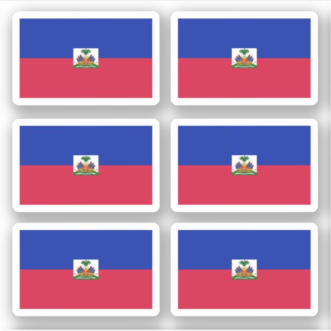 Sticker Drapeau haïtien (Devant)