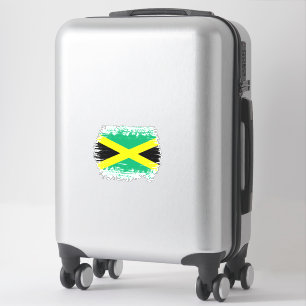 Sticker Drapeau jamaïcain