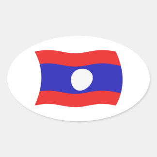 Sticker Drapeau Laos