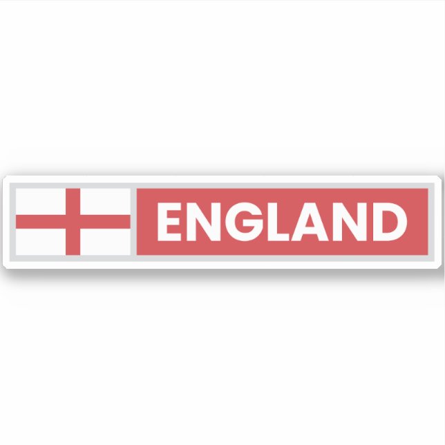 Sticker Drapeau national d'Angleterre (Devant)