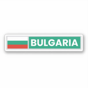 Sticker Drapeau national de Bulgarie
