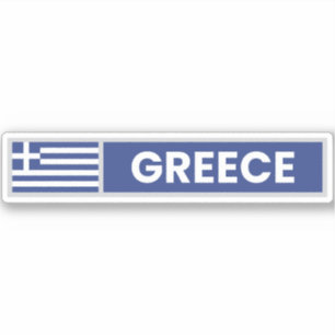 Sticker Drapeau national de la Grèce