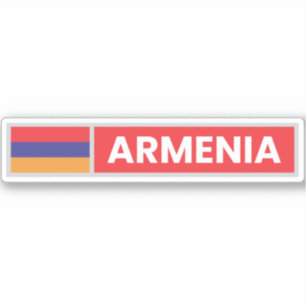 Sticker Drapeau national de l'Arménie