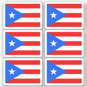 Sticker Drapeau portoricain