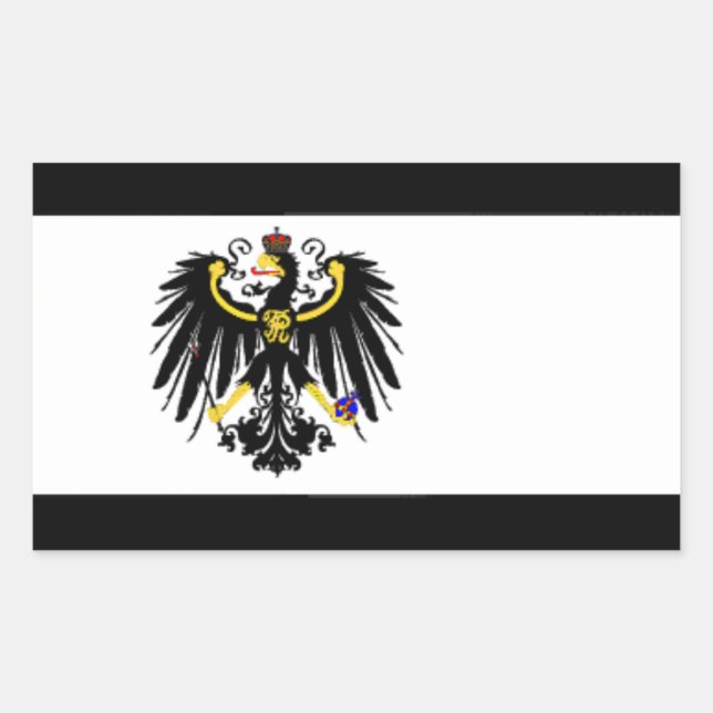 Sticker Drapeau Prussia* (Devant)