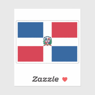 Sticker Drapeau République Dominicaine