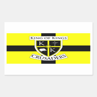 Sticker Drapeau Roi des Rois Croisés