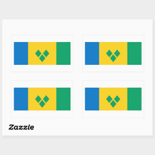 Sticker Drapeau Saint-Vincent-et-les Grenadines