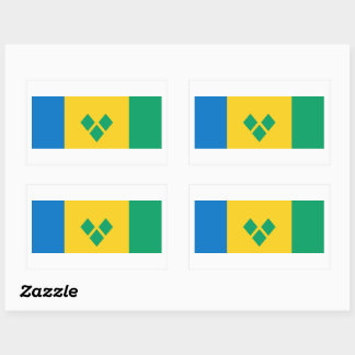 Sticker Drapeau Saint-Vincent-et-les Grenadines