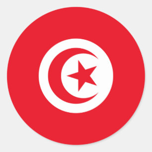 Sticker Drapeau Tunisie