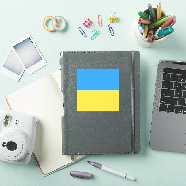 Sticker Drapeau ukrainien (Couverture iPad)