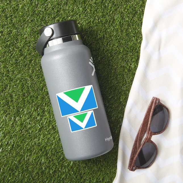 Sticker Drapeau végétal (HydroFlask Insitu)